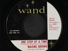 MAXINE BROWN: One Step At A Time / Anything For A Laugh 45 Soul