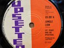 LEE PERRY AND UPSETTERS JUNGLE LION / FREAK OUT SKANK UK UPSETTER 7