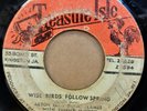 ALTON ELLIS & THE FLAMES WISE BIRDS FOLLOW SPRING JAMAICAN TREASURE ISLE 7