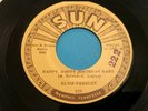 ELVIS PRESLEY SUN 525 TWEEDLE DEE  orig 1978 Minor 45 nm W/ LETTER numbered 222