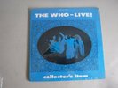 The Who   THE WHO - LIVE  Collector's Item   Very Rare    SEALED