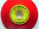 PRISONAIRES 45 All Alone And Lonely / I Wish RED WAX REPRO doowop MINT-  c3647
