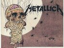 METALLICA One picture sleeve 45 vg+/ nm condition NICE COPY
