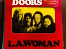 THE DOORS LA WOMAN 1971 ORIGINAL ELEKTRA 1ST PRESS EMBOSSED COVER STICKER SEALED
