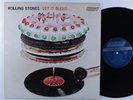 ROLLING STONES Let It Bleed LONDON LP VG++ w/poster *
