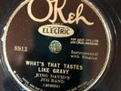 Okeh 8913 King David's Jug Band WHAT'S THAT TASTES LIKE GRAVY 1931 78 rpm A1