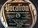 Vocalion 03208 Chicago Rhythm Kings BATTLE-HEAD BEETLE HEAD 78 rpm NEW ORLEANS E