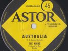 THE KINKS 45: AUSTRALIA/SHE'S BOUGHT A HAT LIKE AUSSIE ASTOR 1680  NM & EX+ 1969