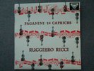 Decca SXL 2194 Paganini 24 Caprices Ruggiero Ricci Narrow Band Label NM-