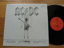 AC/DC - Flick Of The Switch LP - 1980's ALBERT Australia PRESS - ORIGINAL LABEL