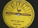 ROCKABILLY 78 - WARREN SMITH - ROCK 'N' ROLL RUBY-  SUN- 239