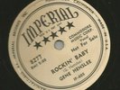 ROCKABILLY 78 -GENE HENSLEE  - ROCKIN' BABY  - HEAR-1954 PROMO IMPERIAL-8277