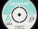MOODY BLUES Voices In the Sky 7 INCH VINYL UK Deram 1968 Demo B/W Dr Livingstone