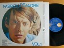 DISCO LP 33 GIRI FABRIZIO DE ANDRE' VOL. 1 - 1983 ORIZZONTE ORL 8898 - EX-/EX-