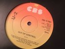 U2: Three (Out Of Control) - Original Irish CBS 12