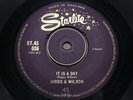 HIGGS & WILSON   It Is A Day   MINT   1960 UK STARLITE ST45 036   Reggae R&B Pop