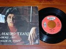 MAURO TEANI-DISCO 45 GIRI-AMORRE...OHI -MADE IN ITALY-DEL 1972-RARISSIMO