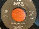 Memphis Garage 45 Leon Starr & The Free Birds - Little Live Wire VU