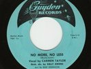 Carmen Taylor 45 Let Me Go Lover/No More No Less GUYDEN EX popcorn R&B soul HEAR