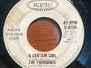 Garage 45 The Yardbirds - A Certain Girl/I Wish You Would HEAR  Epic