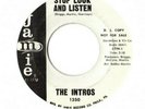 NORTHERN SOUL The Intros   STOP LOOK AND LISTEN Jamie 45 RARE PROMO HEAR  EX