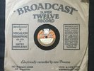 TEDDY BROWN PERCIVAL I’m In Love With You BROADCAST TWELVE UK SHELLAC 10” 78RPM