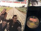 The Clash Combat Rock Vinyl LP 1982 POSTER OIS CBS 85570