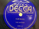 Tex Ritter, early cowboy songs on Decca 5076 - 