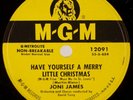 JONI JAMES: Have Yourself a Merry Little Christmas MGM 12091 Pop 78 E HEAR