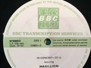 MARILLION BBC transcription disc-In Concert 331 CN 4387/S