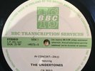 THE UNDERTONES BBC transcription disc-In Concert 256 CN 3830/S