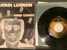 John Lennon 1973 Mind Games 1st Press Italy w/ Picture Sleeve Beatles