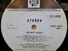 VELVETT FOGG SELF TITLED OG UK STEREO PYE RECORDS LP NSPL 18272 A-1 / B-1 MINT