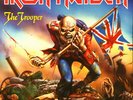 Iron Maiden, The Trooper, NEW/MINT UK BLUE vinyl 7 inch single with poster