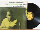 Gene Ammons LP “Woofin & Tweetin”   Prestige 7050   DG RVG Mono