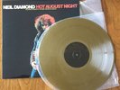 Neil Diamond Hot August Night RARE GOLD 2 x Vinyl Record LP's Australia Gatefold