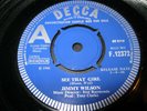JIMMY WILSON   SEE THAT GIRL / DIM A DANCE  7in DEMO DECCA RECORDS 1966