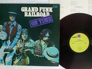 GRAND FUNK RAILROAD ON TIME CAPITOL CP-8870 Japan RED VINYL VINYL LP