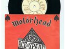 MOTORHEAD-ACE OF SPADES/DIRTY LOVE-UK BRONZE 45 + PS