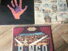 Beatles related Vinyl LP Records. George Harrison, Ringo Starr and John Lennon.