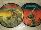 Metallica- Masters Of Evil 1987 COMEBACK PART 1& 2 PICTURE DISC VINYL LP SLAYER