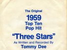 TOMMY DEE WITH TEEN TONES - THREE STARS 7