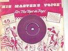 ELVIS PRESLEY HOUND DOG  HMV GOLD  PRINT 45 1956  RARE