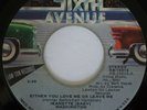 70's Soul JEANETTE BABY WASHINGTON Either You Love Me Or Leave Me / Cup EX