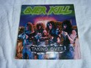 Overkill 'Taking Over' LP Original 1987 US Pressing in EX - Condition