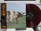 PINK FLOYD / ATOM HEART MOTHER, RED WAX JAPAN 1ST PRESS ORIG. 1970 LP w/OBI NM