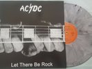 AC/DC * Let There Be Rock * Australische LP * grau marmoriertes Vinyl * Albert