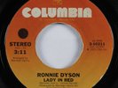 70s Soul 45 RONNIE DYSON Lady In Red COLUMBIA VG+ HEAR