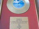 COLONEL ABRAMS * TRAPPED * GOLD PRESENTATION AWARD DISC 500,000 SALES