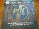 Public Image Limited - Live At O2 Shepherds Bush Empire RSD 2016 2LP Vinyl New